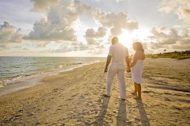 Sanibel Island Sunset Wedding