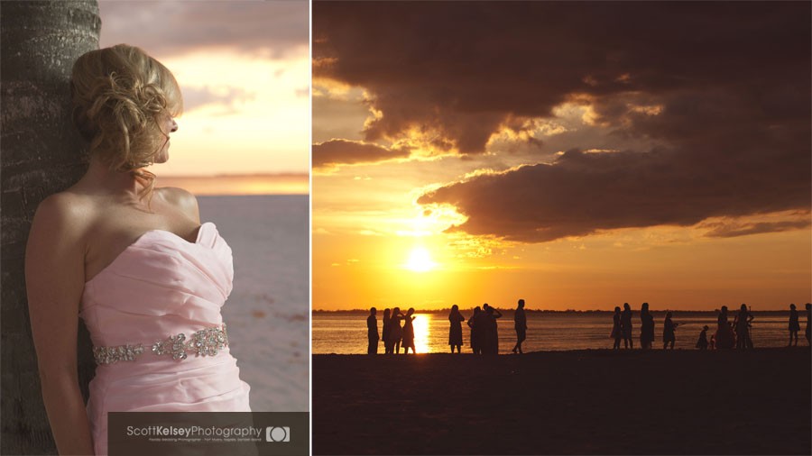 Fort Myers Beach Sunset Wedding